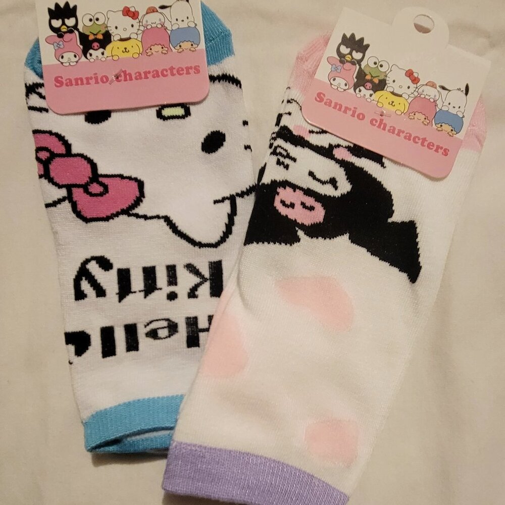 Hello Kitty & Kuromi Socks